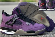 Travis Scott x Air Jordan 4 Purple Suede